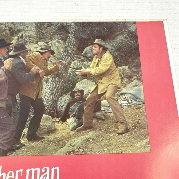 Set of 2 Another Man Another Chance Lobby Card Movie Poster‎ James Caan Western - Picture 9 of 10